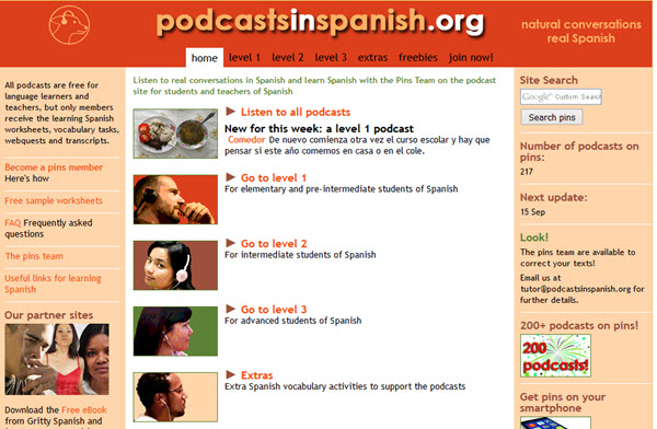 Podcasts in Spanish Podcast zum Spanisch lernen