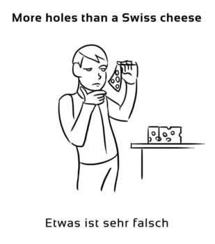 More-holes-than-a-Swiss-cheese-englische-sprichwörter-redewendung