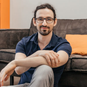 Gabriel Gelman, Gründer von Sprachheld