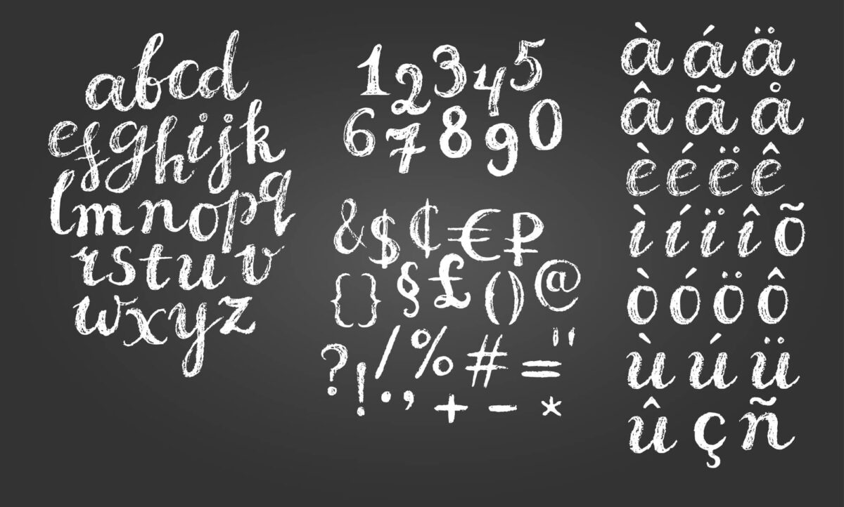 englisches-alphabet-tafel