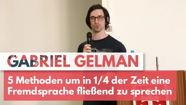 Gabriel Gelman bei Polyglot Gathering 2018